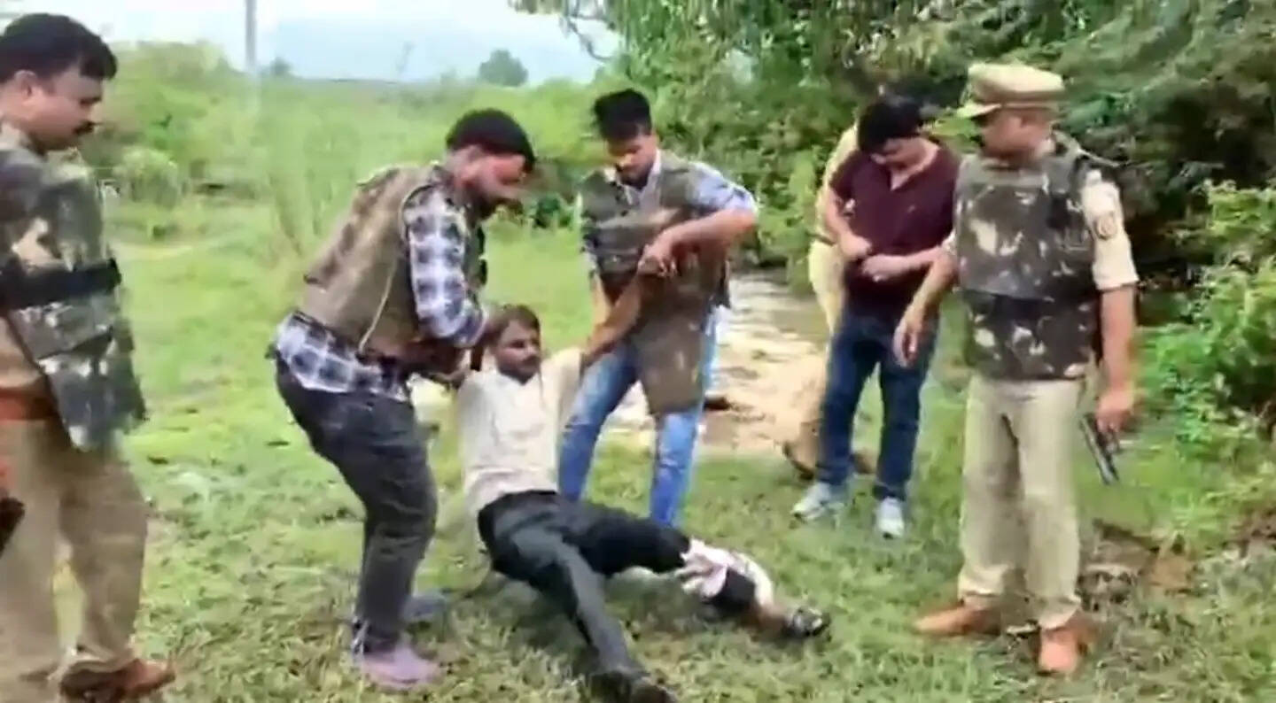 अंकित हत्याकांड में मुख्य आरोपित पुलिस मुठभेड़ में गिरफ्तार