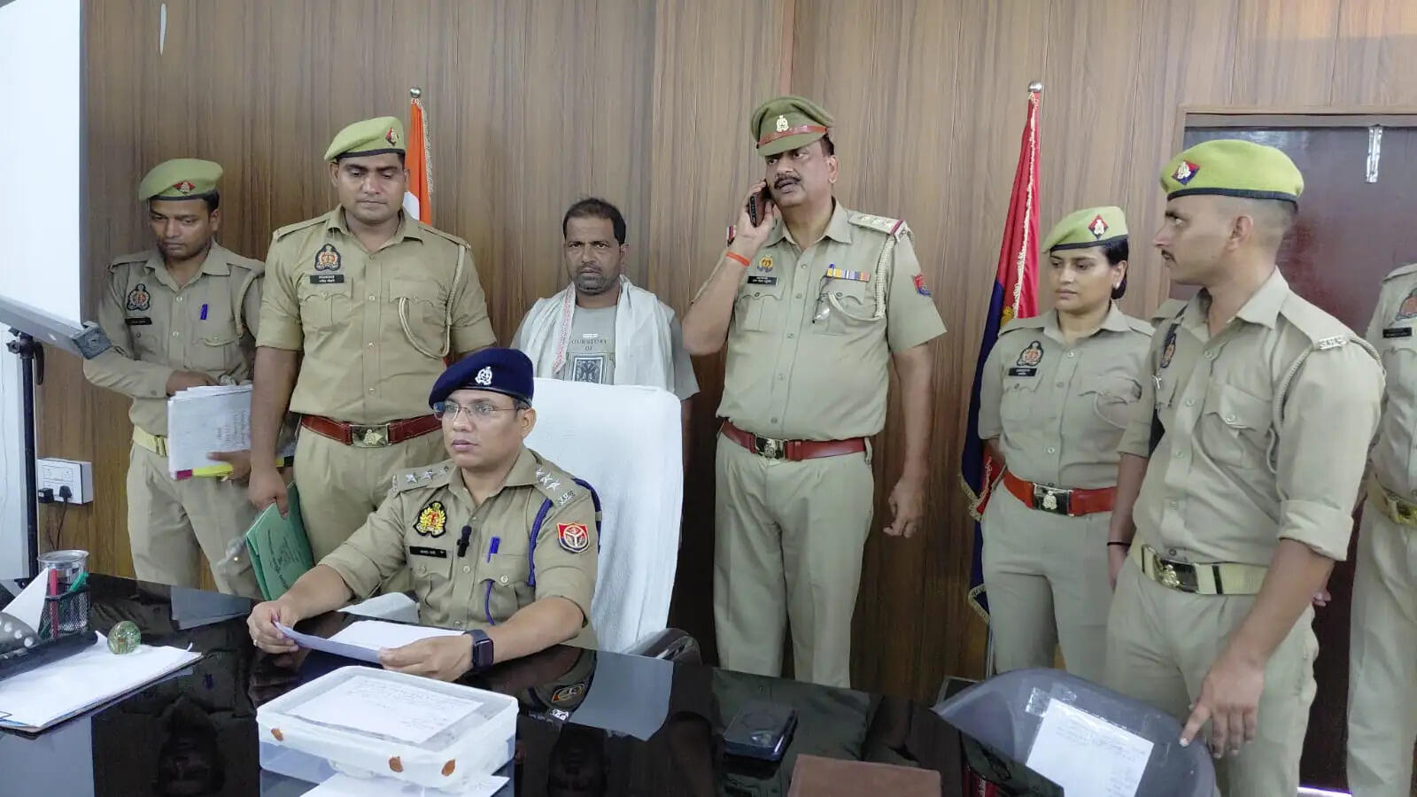 फर्रुखाबाद में पिता की हत्या में फरार आराेपित पुत्र गिरफ्तार