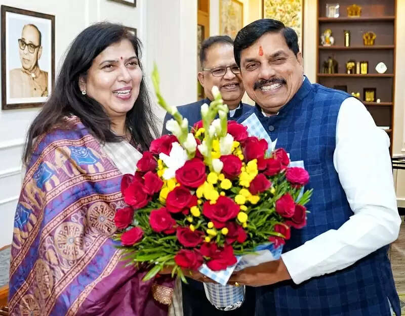 मप्र के मुख्यमंत्री डॉ. यादव से मिले छत्तीसगढ़ के सीएम विष्णु देव साय