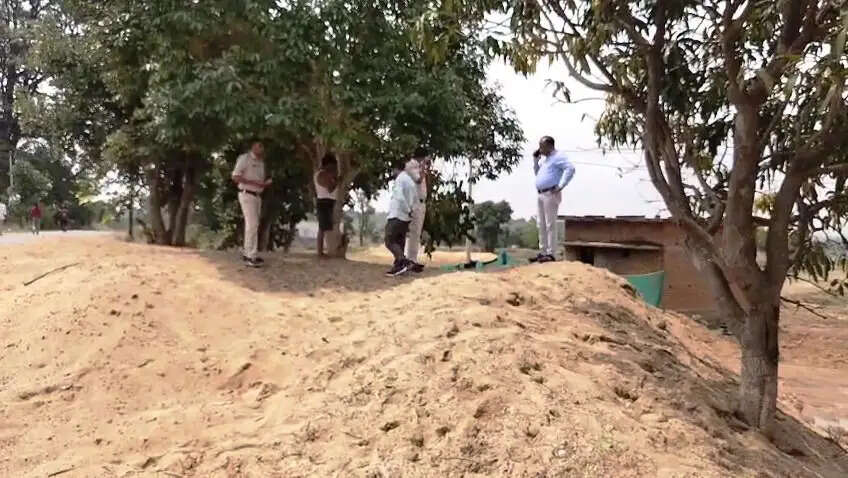 बलरामपुर : अवैध रेत पर खनिज विभाग की बड़ी कार्रवाई