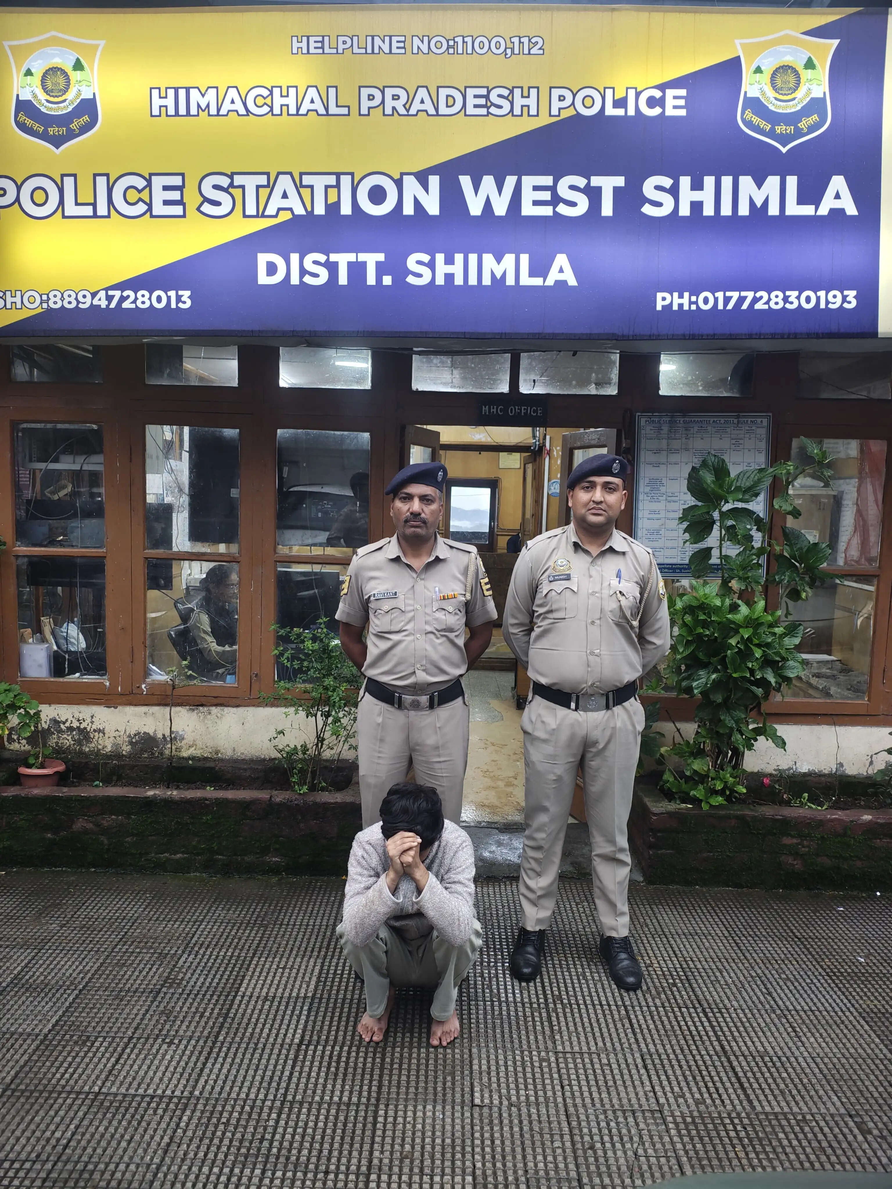 शिमला में चिट्टा तस्करी के आरोप में दो गिरफ्तार