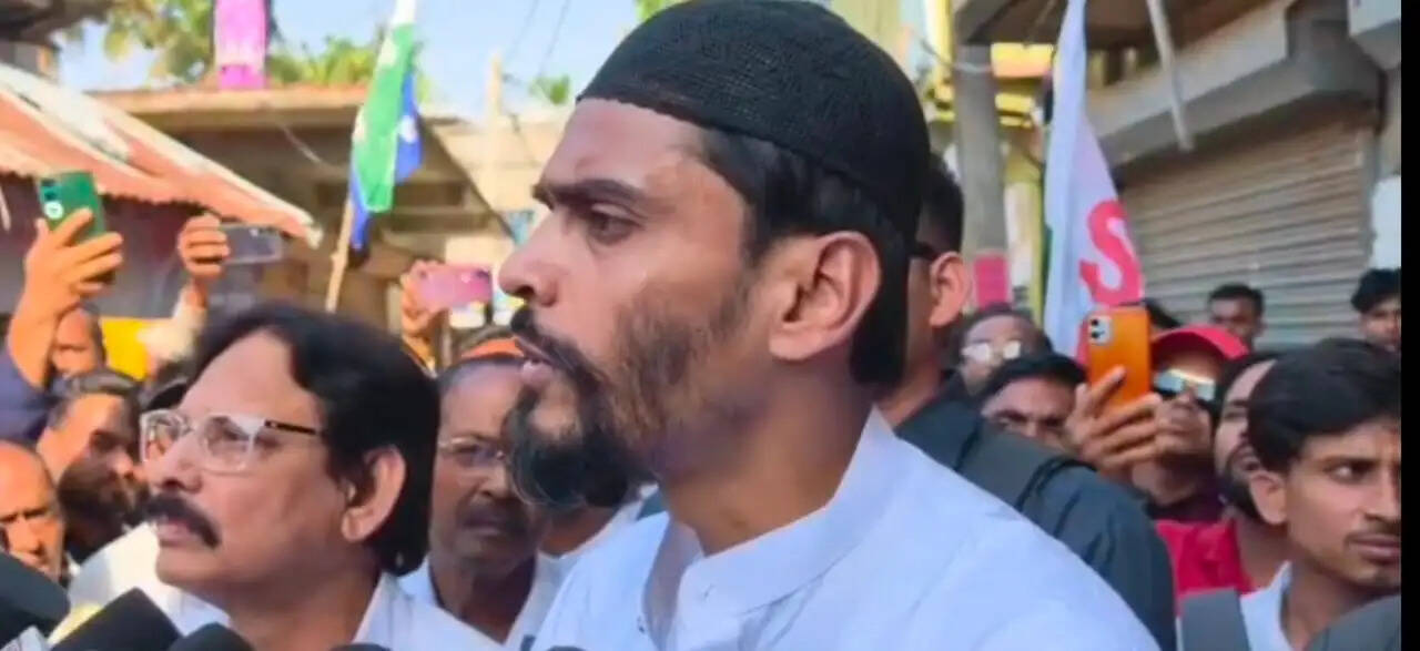 चुनाव 26 : खानाकुल में आईएसएफ प्रत्याशी के समर्थन में नौशाद सिद्दीकी का रोड शो