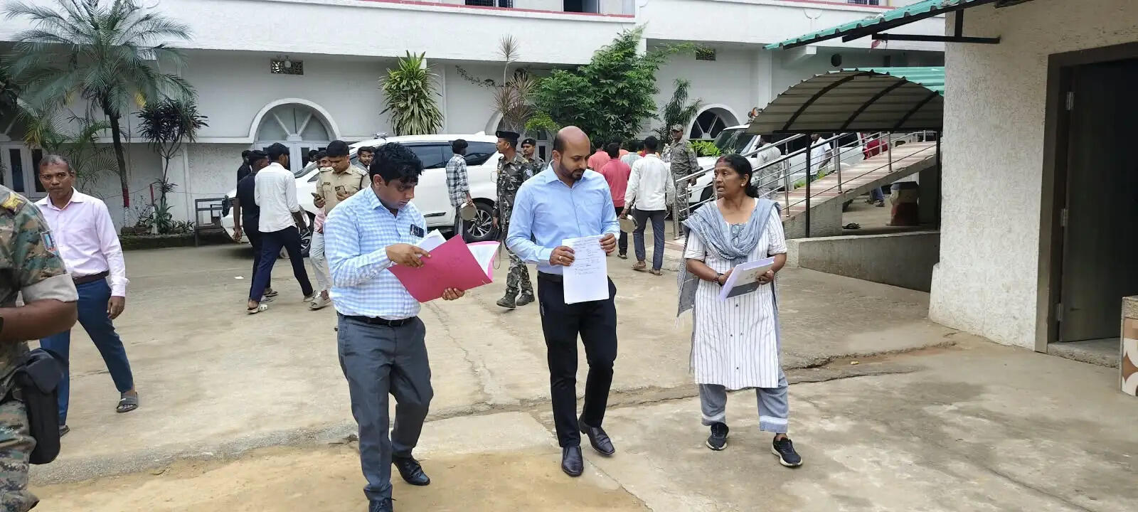 परीक्षा केंद्रों का डीसी और एसपी ने लिया जायजा, एक नवंबर को होगी शिक्षक पात्रता परीक्षा