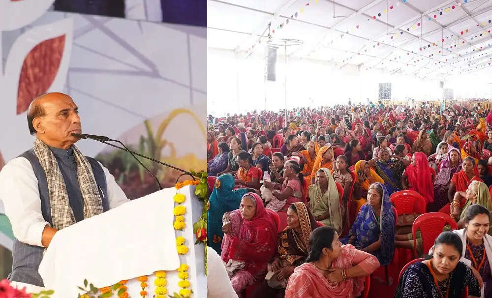 (लीड)किसान देश की अर्थव्यवस्था की रीढ़, इनके बिना हमारे भोजन की थाली अधूरी है : राजनाथ सिंह