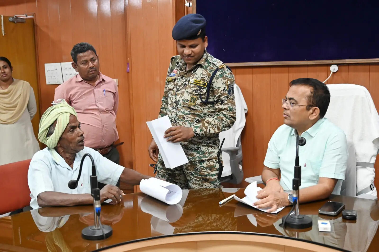 जांजगीर चांपा: जनदर्शन में आये 54 आवेदन की हुई सुनवाई