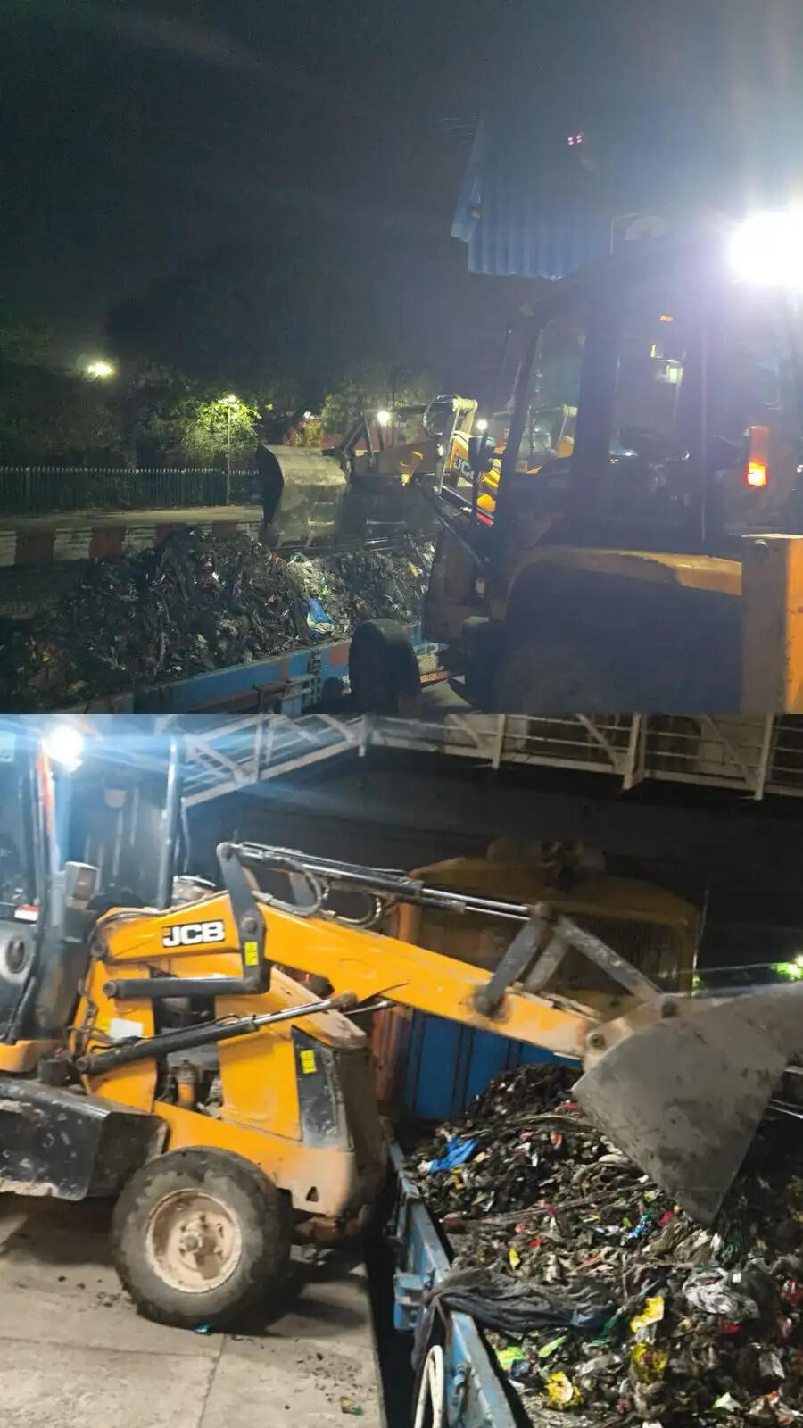 एमसीडी ने दया बस्ती रेलवे स्टेशन से हटाया 250 मीट्रिक टन लेगेसी कचरा