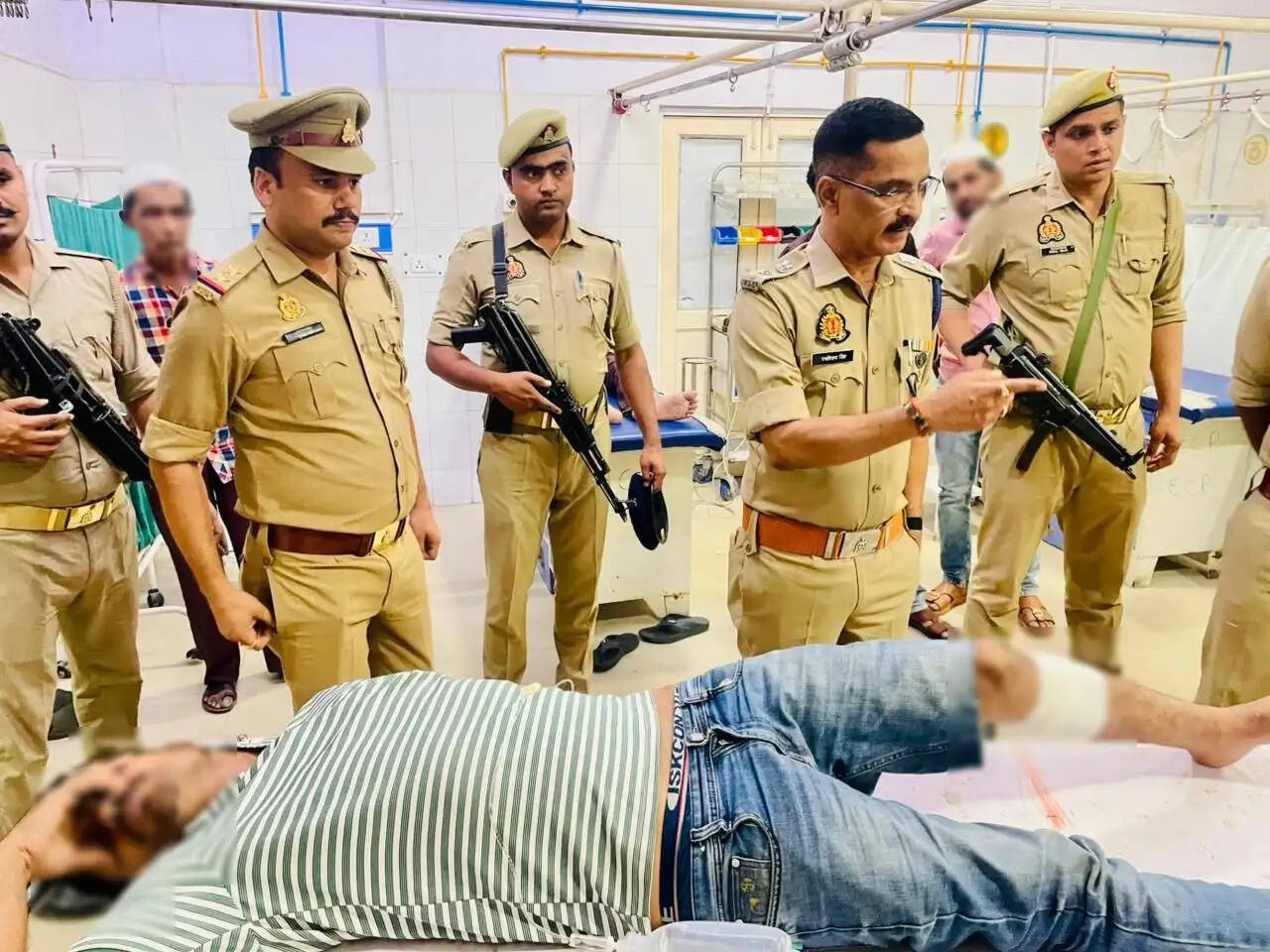 मुठभेड़ के दौरान गोकशी के दो आरोपित जुनैद और कय्यूम गिरफ्तार