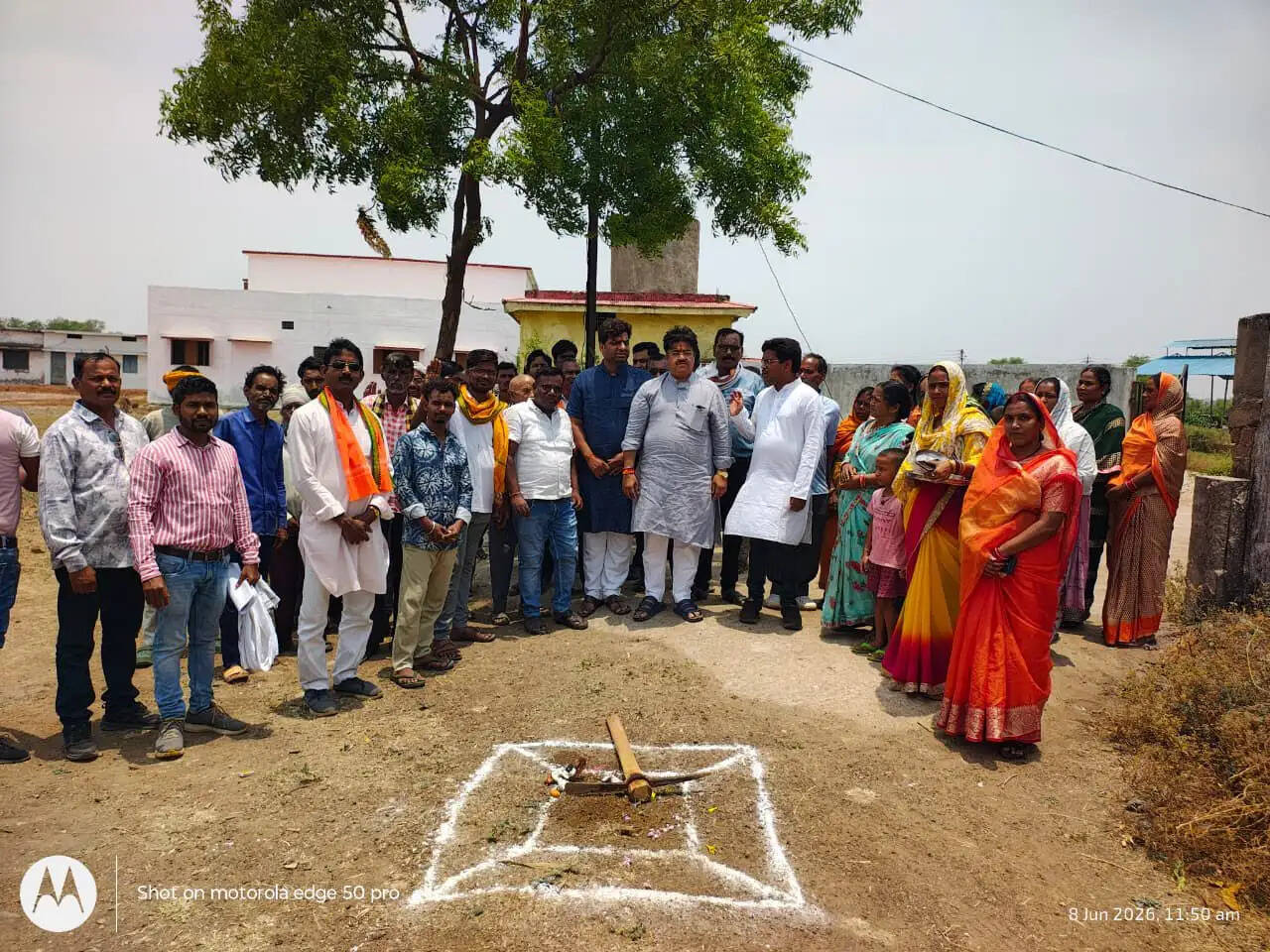 44 लाख की लागत से मुक्तिधाम का होगा कायाकल्प, महापौर रामू रोहरा ने किया भूमिपूजन
