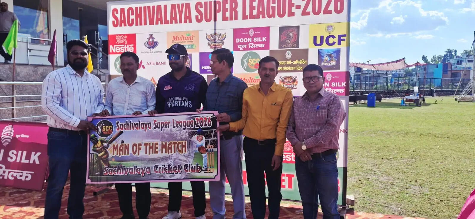 सचिवालय सुपर लीग में ‘वॉरियर’ की एकतरफा जीत, ‘स्पार्टन्स’ ने रोमांचक मुकाबले में मारी बाजी