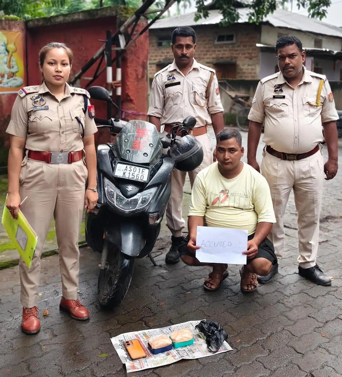 हेरोइन समेत एक तस्कर गिरफ्तार