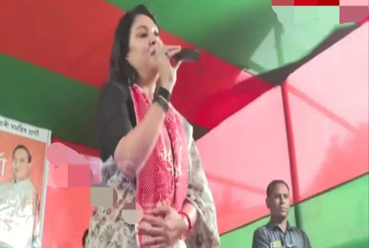 प्रतिकूल मौसम के बीच जालुकबाड़ी में मुख्यमंत्री के समर्थन में रिनिकी भुइयां ने किया चुनाव प्रचार