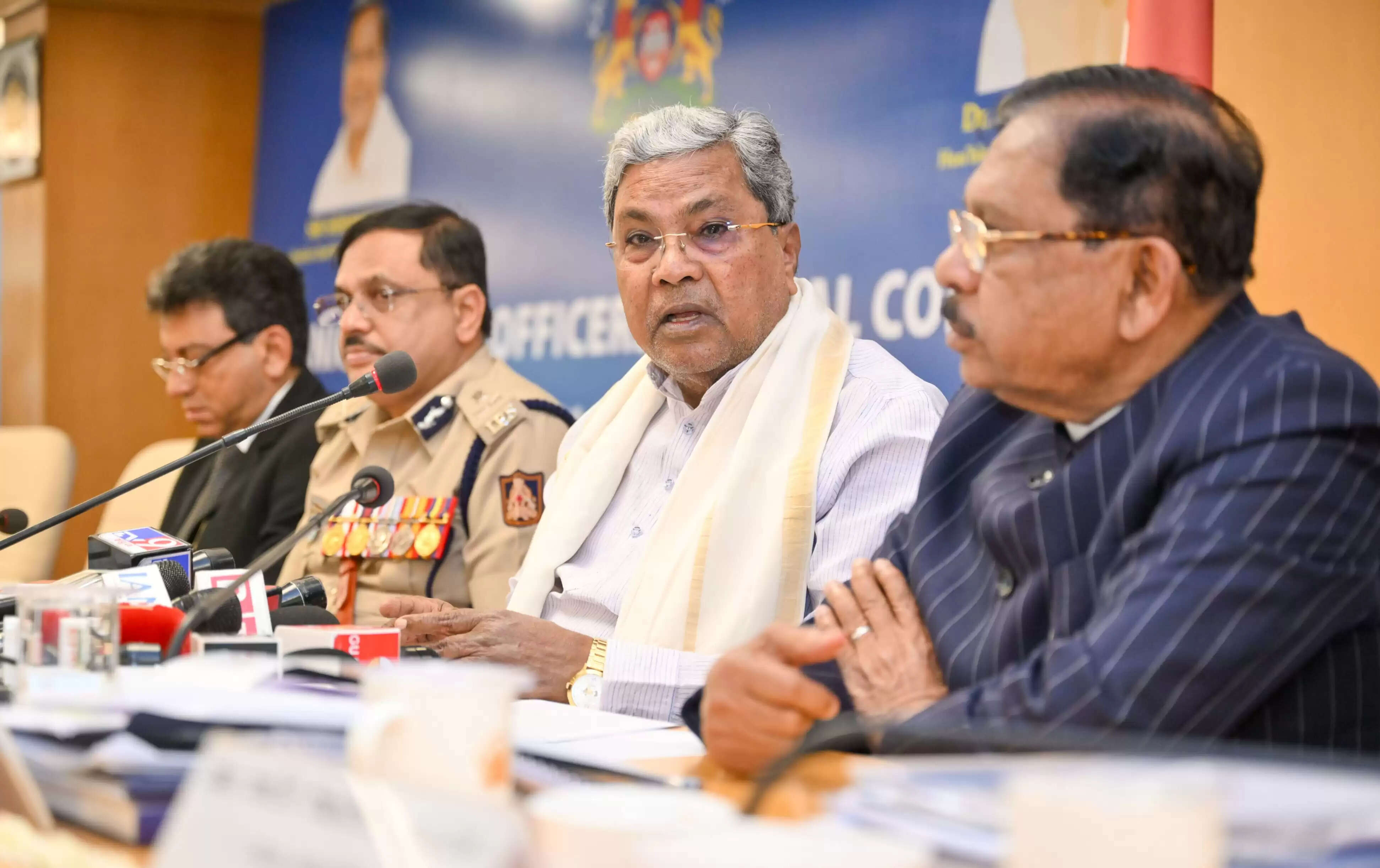 आपराधिक मामलों में पुलिस की संलिप्तता अक्षम्य अपराध : सिद्धारमैया