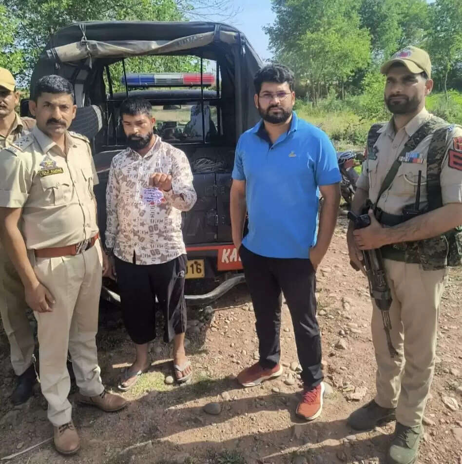 8.44 ग्राम चिट्टे के साथ एक नशा तस्कर गिरफ्तार