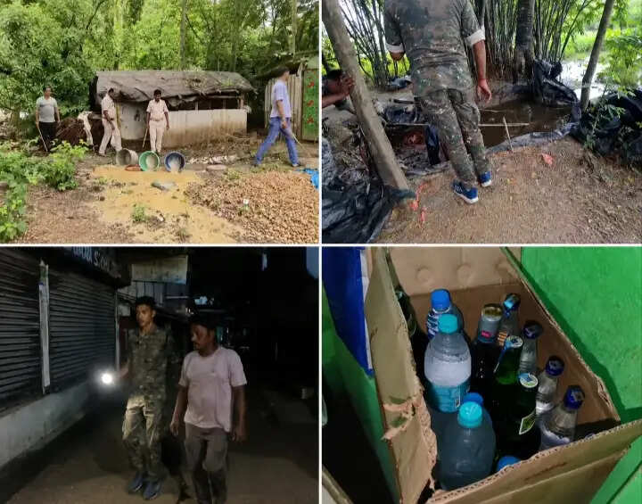 पश्चिम मेदिनीपुर में अवैध शराब कारोबार का भंडाफोड़, एक गिरफ्तार