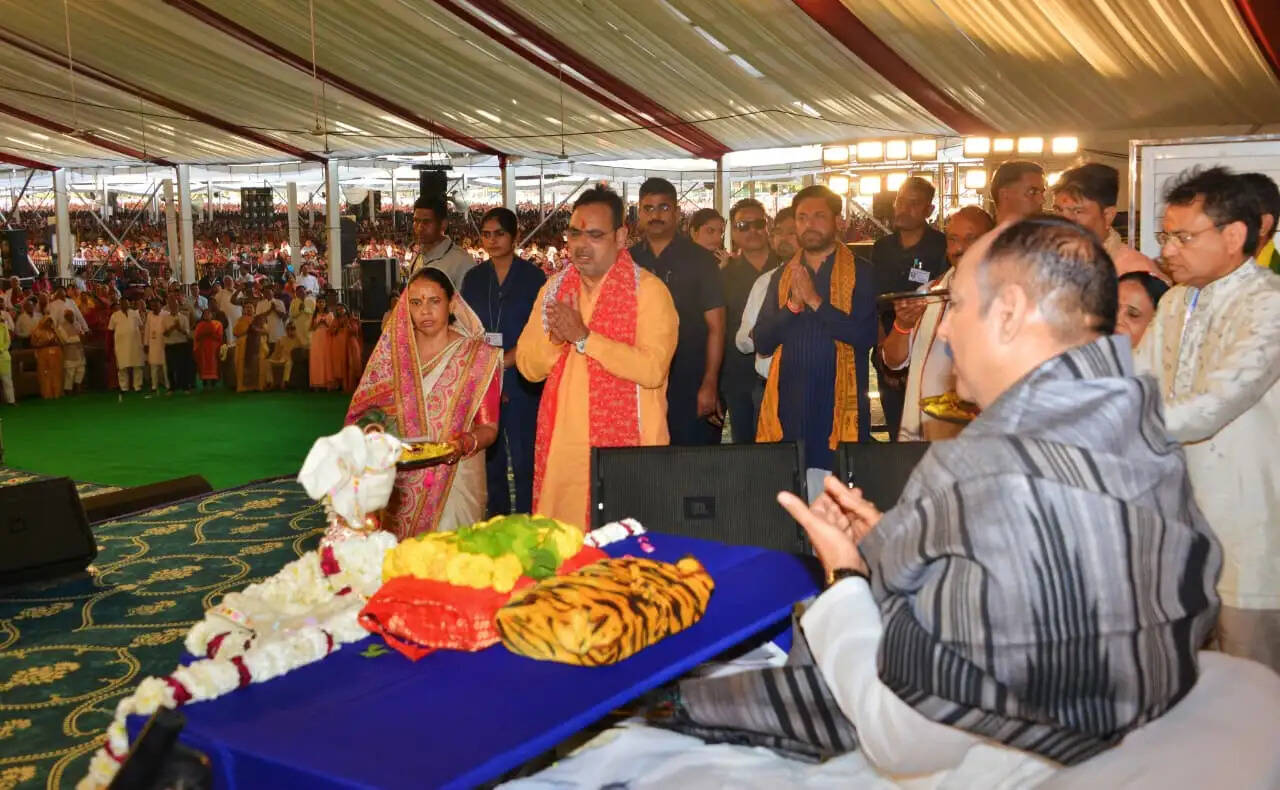 शिव व शक्ति के संगम से बढ़ा आध्यात्मिक ऊर्जा का संचार: मुख्यमंत्री भजनलाल शर्मा
