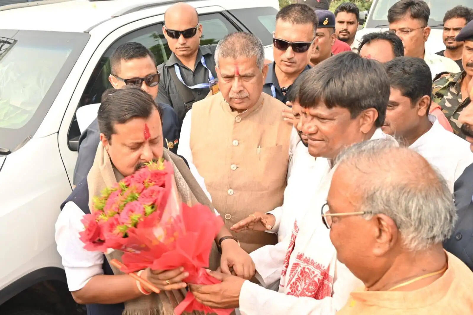 झारखंड दौरे के दूसरे दिन भाजपा राष्ट्रीय अध्यक्ष का रामगढ़ और बोकारो में भव्य स्वागत, कार्यकर्ताओं में दिखा भारी उत्साह