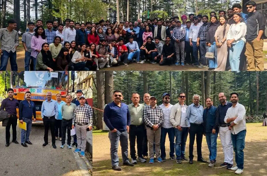 प्राकृतिक वादियों में छात्रों ने किया मनोरंजन, आपसी तालमेल और उत्साह का प्रदर्शन