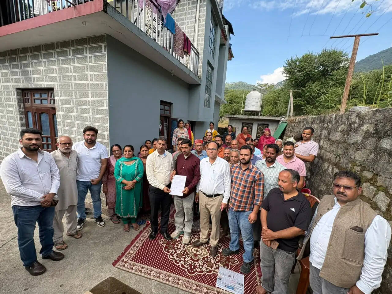 पाज्जा नाला-अप्पर सकरोहा सिंचाई योजना: से लोगों के खेतों में पहुंचा पानी