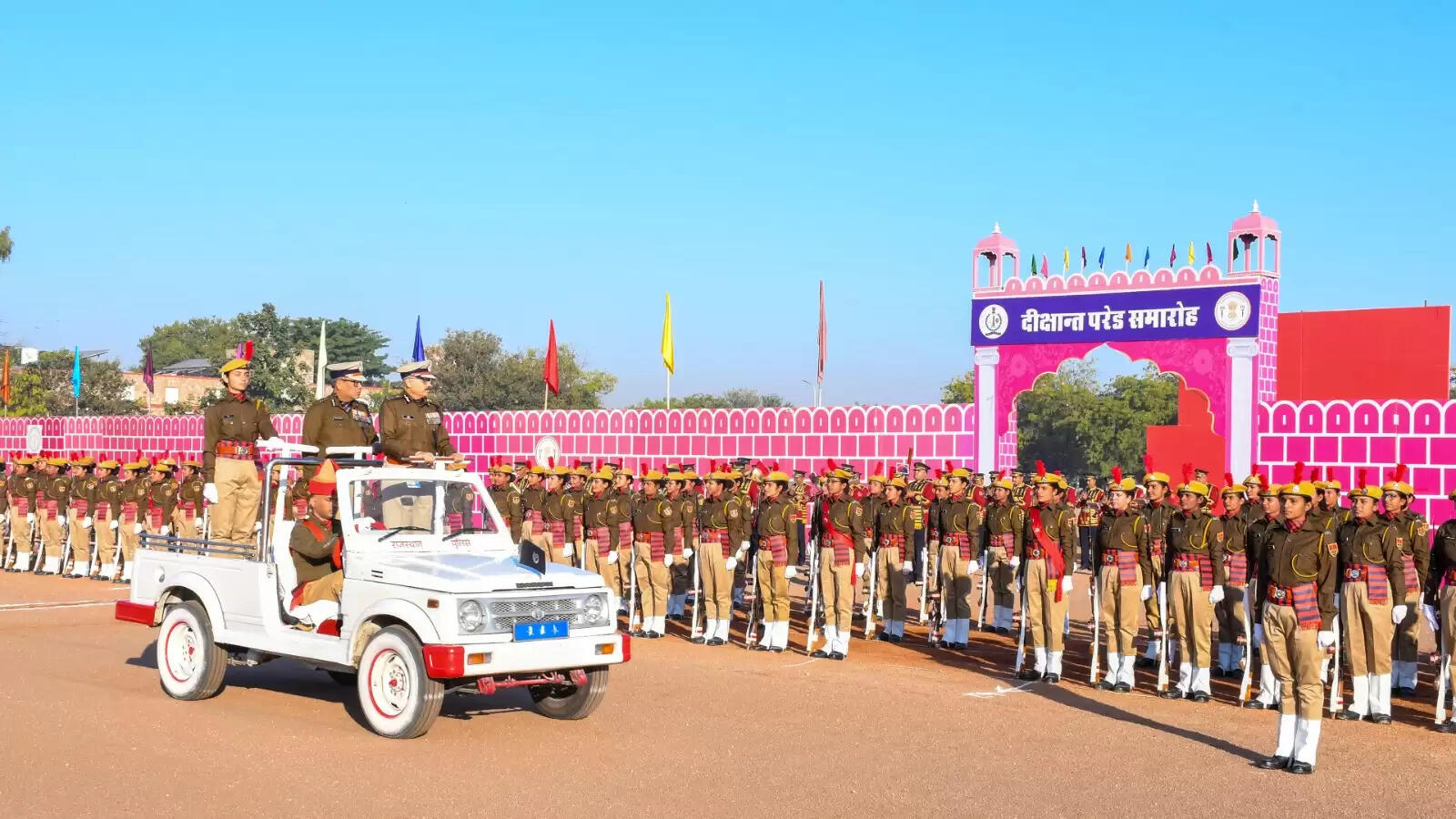 ऑल वुमेन दीक्षांत परेड समारोह: राजस्थान पुलिस के बेड़े में 317 नई महिला आरक्षी शामिल