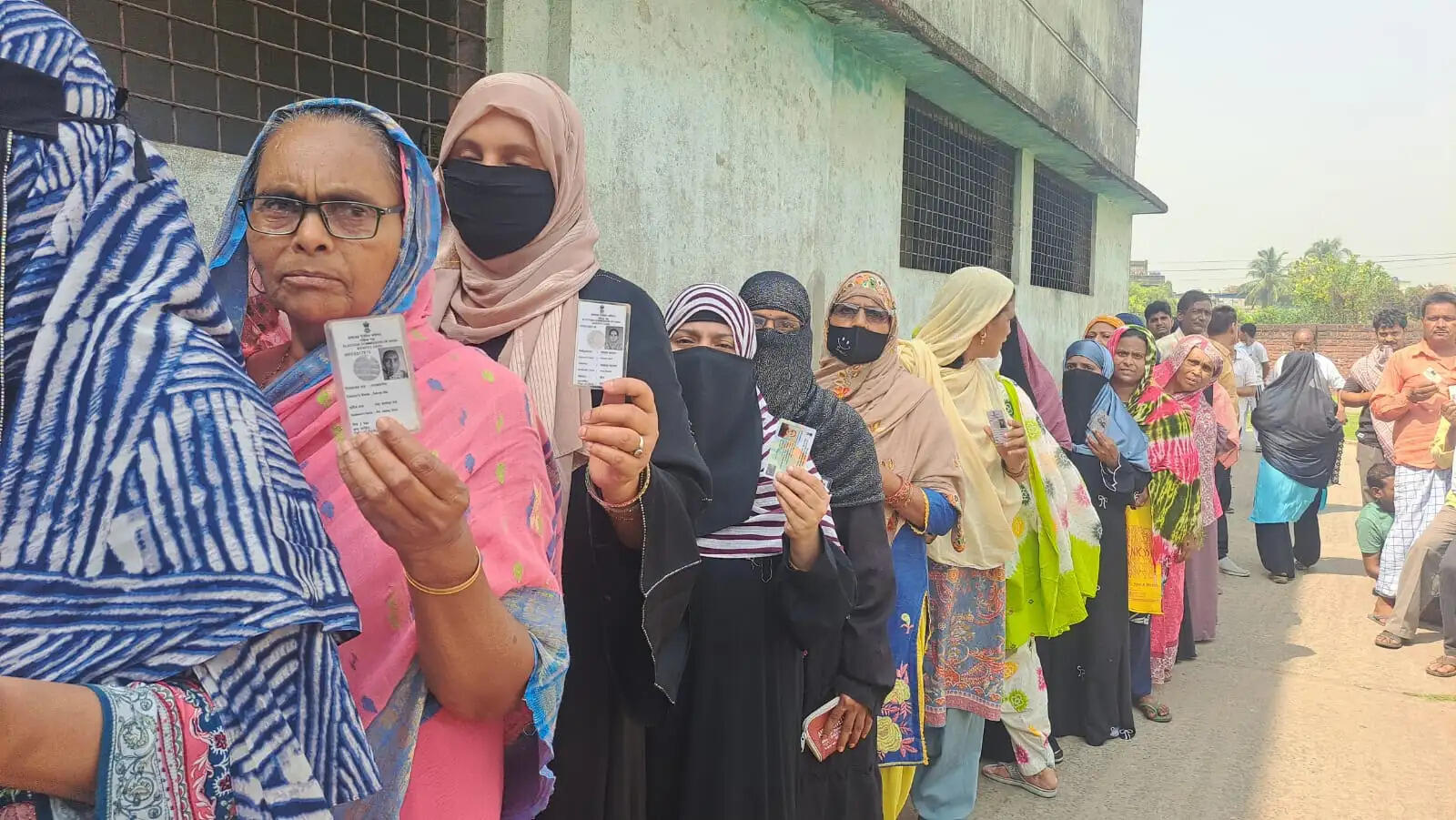 बंगाल चुनाव : पश्चिम बर्दवान में रिकॉर्डतोड़ मतदान