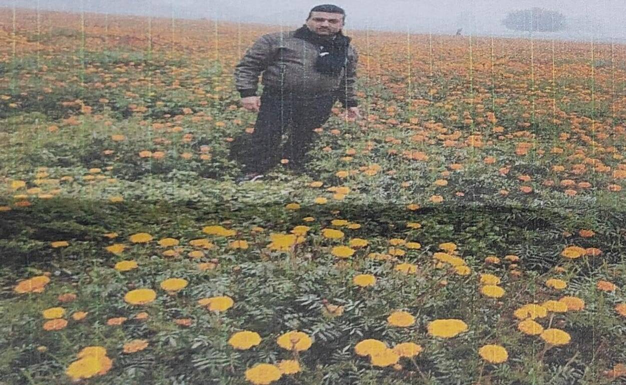 रामनगरी में गेंदा की खेती से बदली प्रदीप की तकदीर