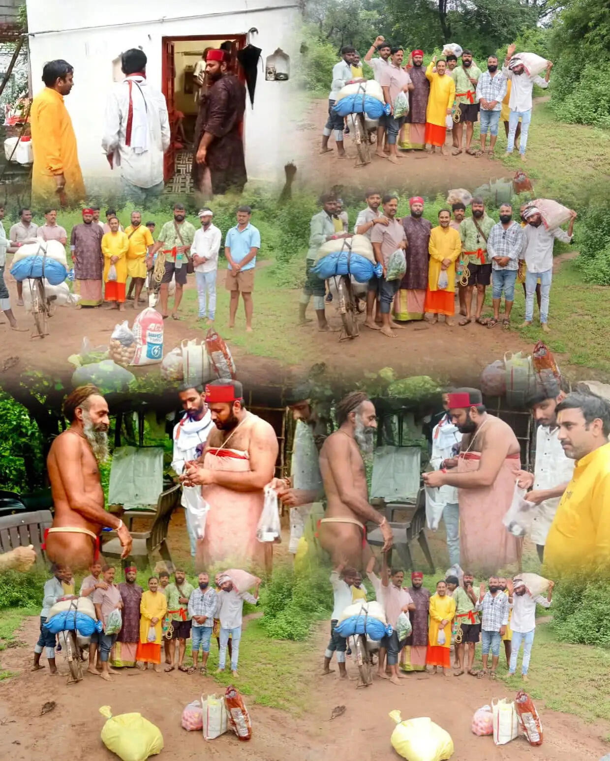 चित्रकूट की बाढ़ में मानवता की मिसाल बने सामाजिक कार्यकर्ता, दुर्गम वन क्षेत्रों तक पहुंचाई राहत