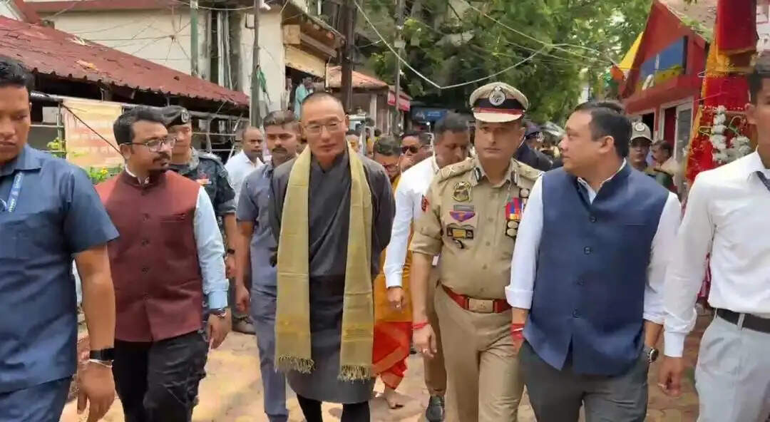 (अपडेट) शक्तिपीठ कामाख्या में भूटान के प्रधानमंत्री दाशो शेरिंग तोगबे ने किए दर्शन, मां कामाख्या का लिया आशीर्वाद