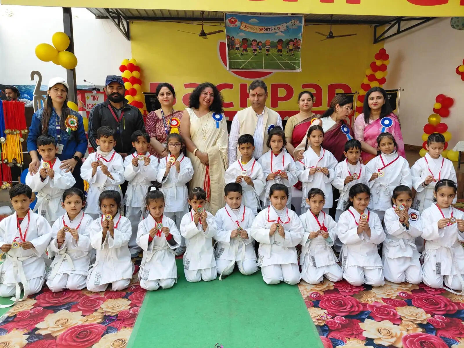 विंग्स ऑफ विक्ट्री थीम के साथ टाइनी स्कॉलर्स स्कूल में वार्षिक खेल दिवस धूमधाम से आयोजित