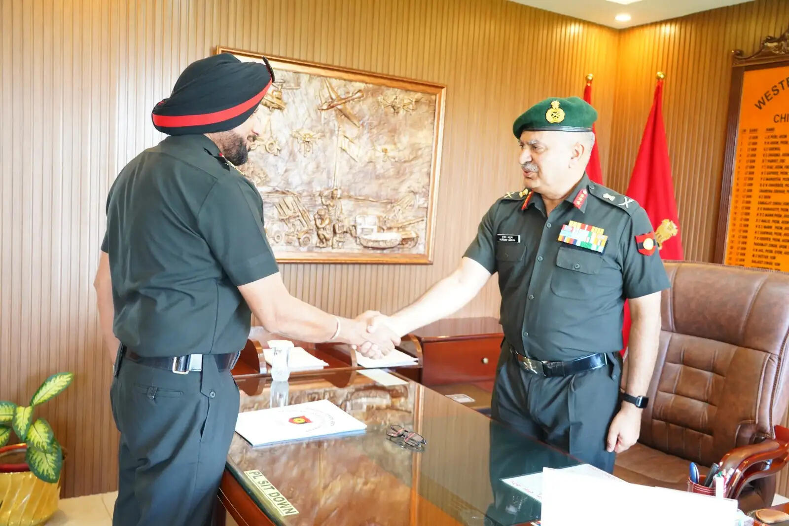 लेफ्टिनेंट जनरल हरजीत सिंह साही ने संभाली पश्चिमी कमान के चीफ ऑफ स्टाफ की जिम्मेदारी