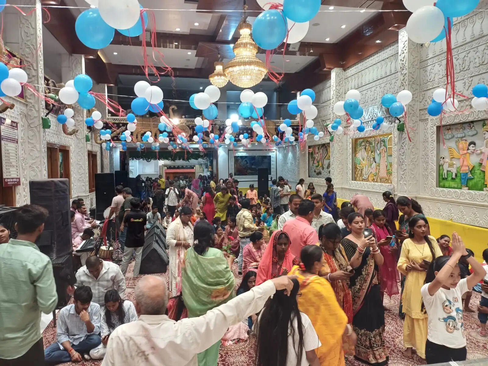 श्री श्याम मंदिर में हुआ खाटू नरेश का पावन अभिषेक