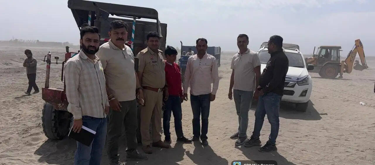 यमुनानगर:जिले में अवैध खनन पर सख्ती, छापेमारी में कई ट्रैक्टर-ट्रॉली जब्त