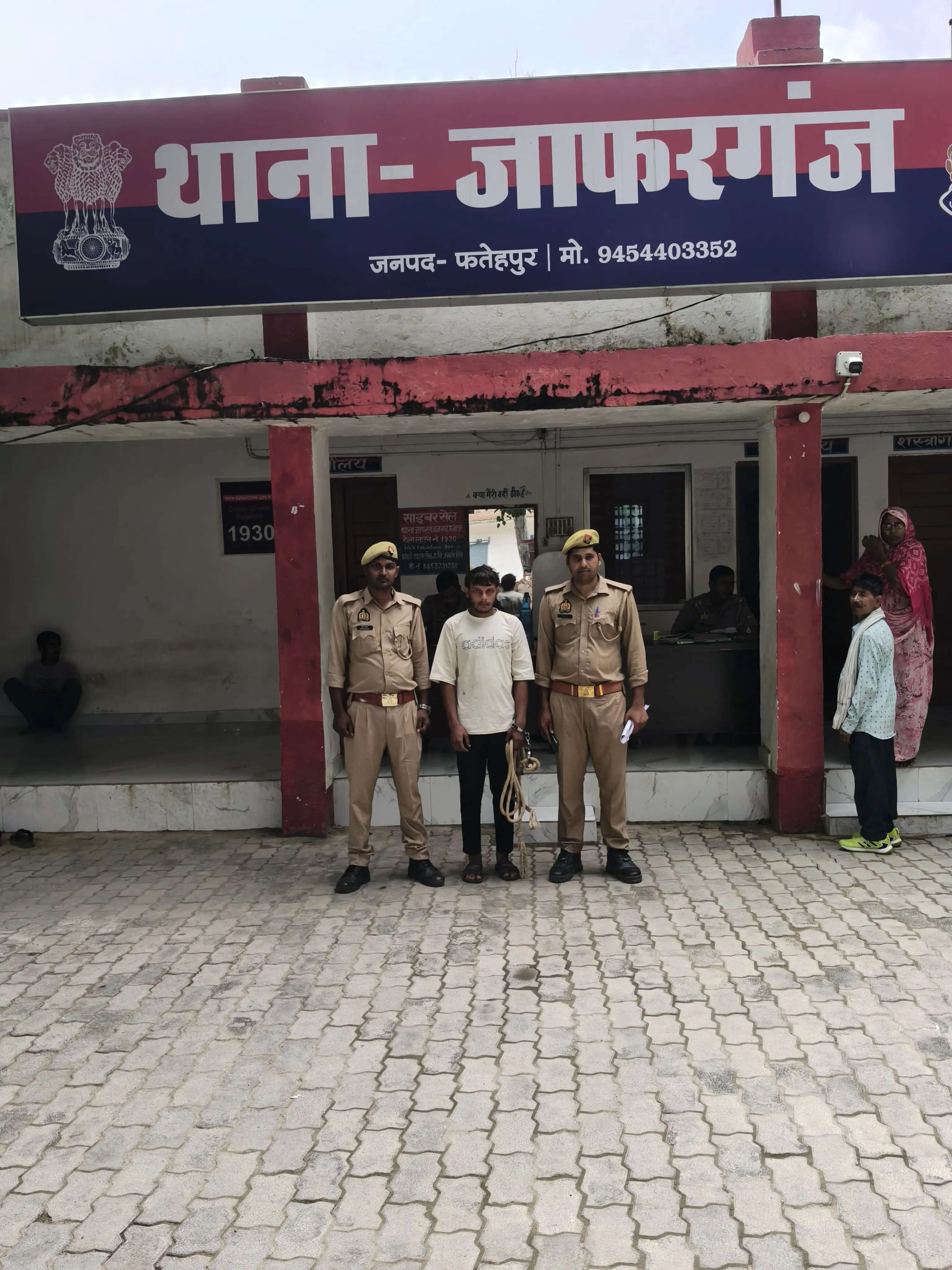फतेहपुर का वांछित अभियुक्त बिजनौर जिले से गिरफ्तार