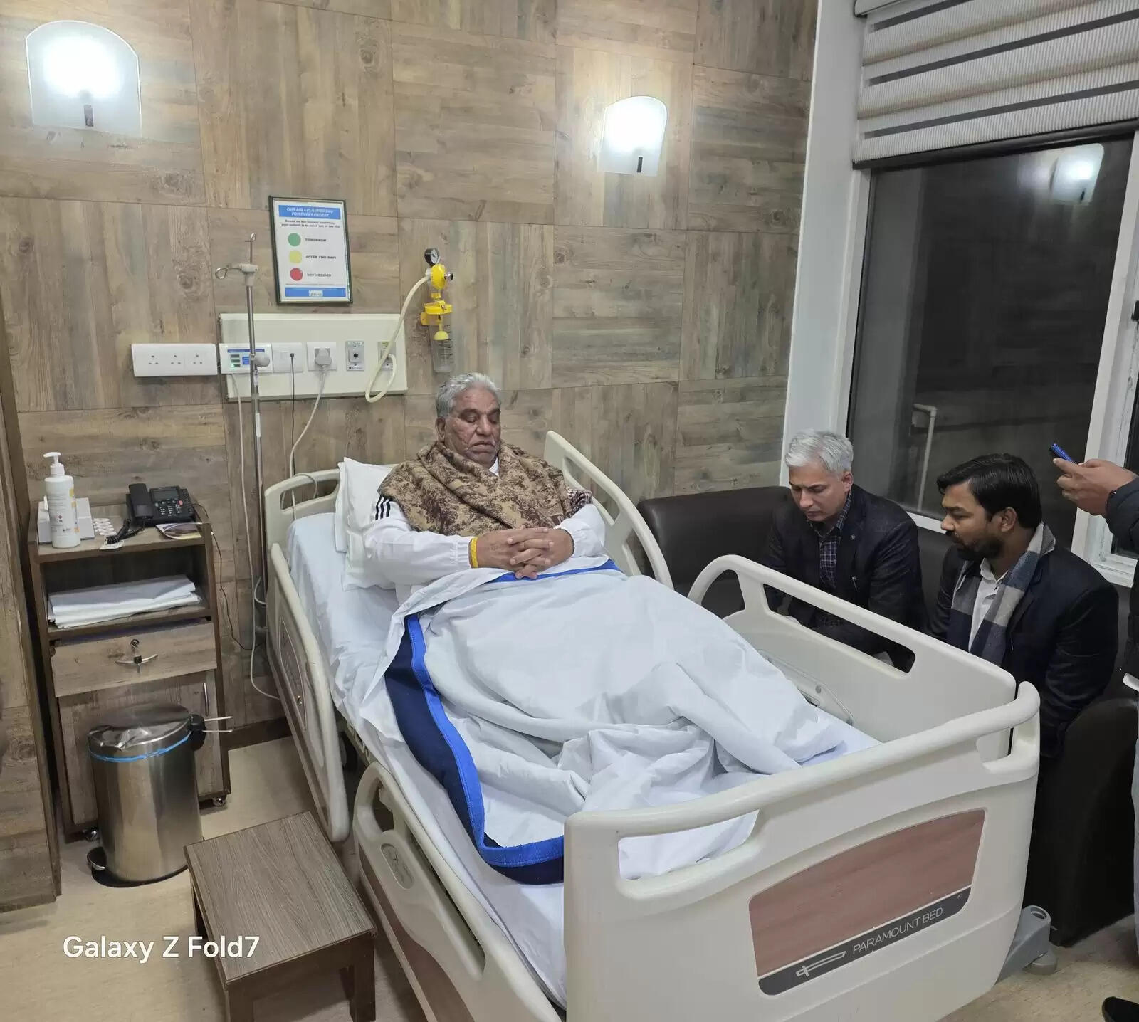 हरियाणा के पंचायत मंत्री कृष्ण लाल पंवार अस्पताल में भर्ती