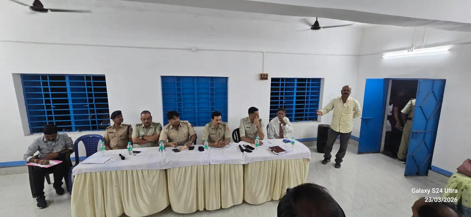 रामनवमी को लेकर हीरापुर थाना में शांति बैठक, प्रशासन ने जारी किए सख्त निर्देश