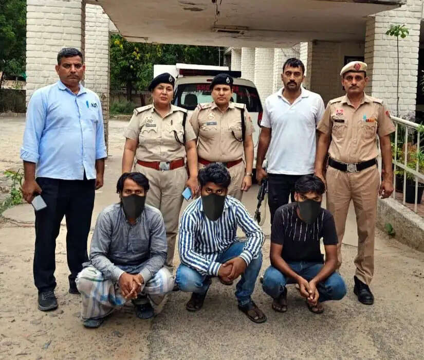 फरीदाबाद पुलिस ने बिहार से पकड़े पोक्सो के आरोपी