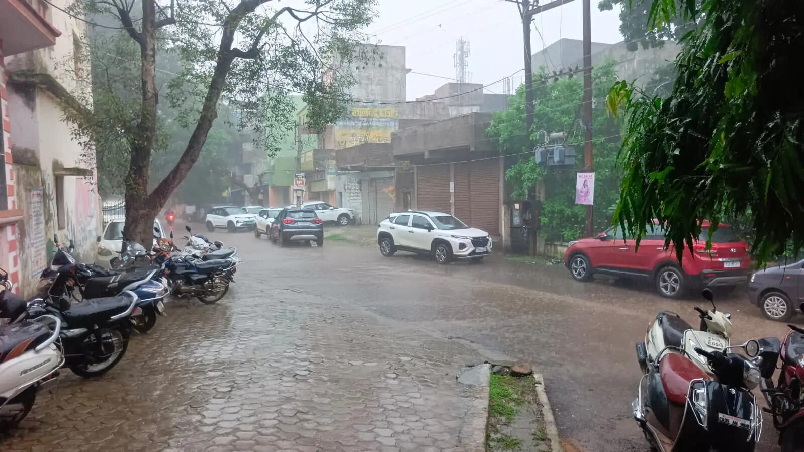धमतरी जिले में अब तक औसत से 6.8 प्रतिशत अधिक वर्षा दर्ज