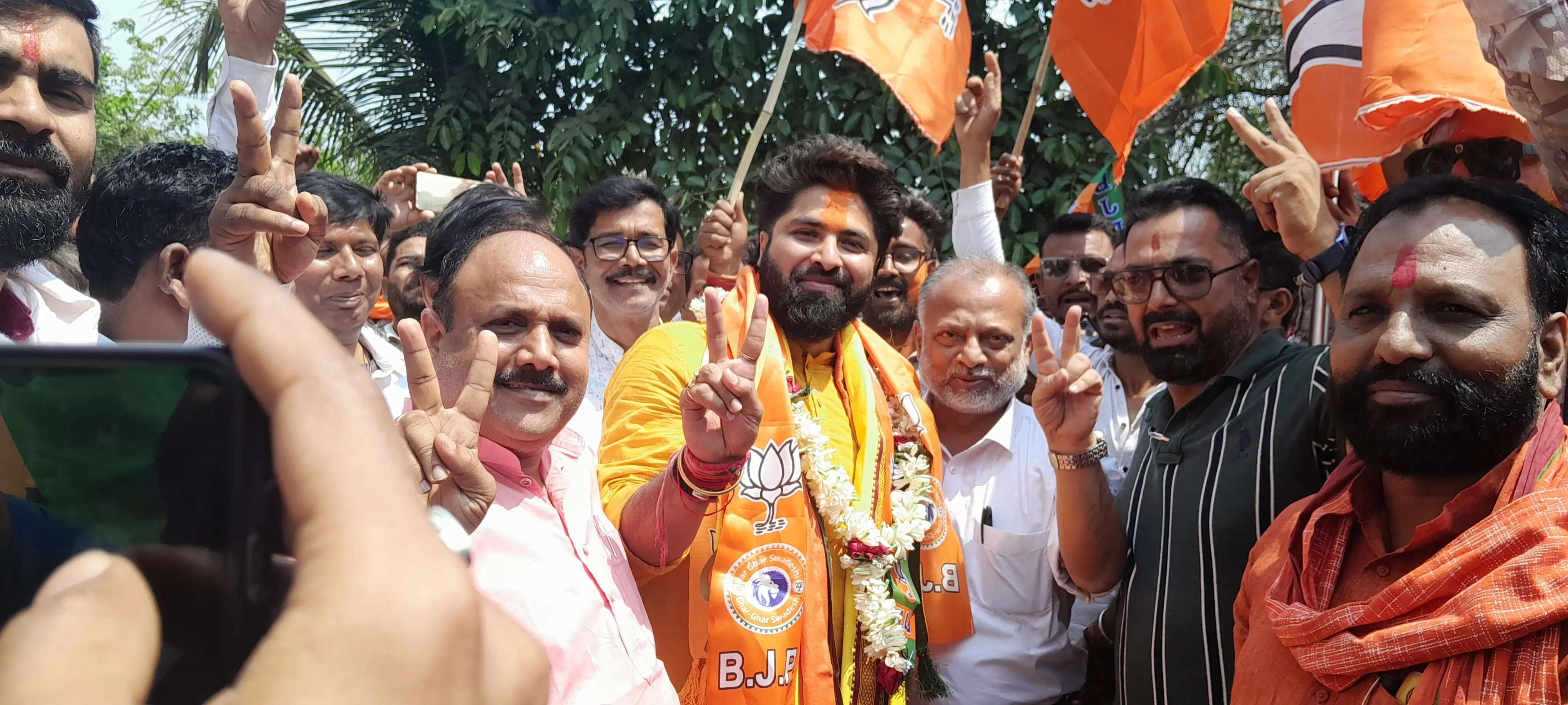 भाजपा के सातो विधानसभा सीट के उम्मीदवार एक साथ नामांकन भरेंगे - जिलाध्यक्ष