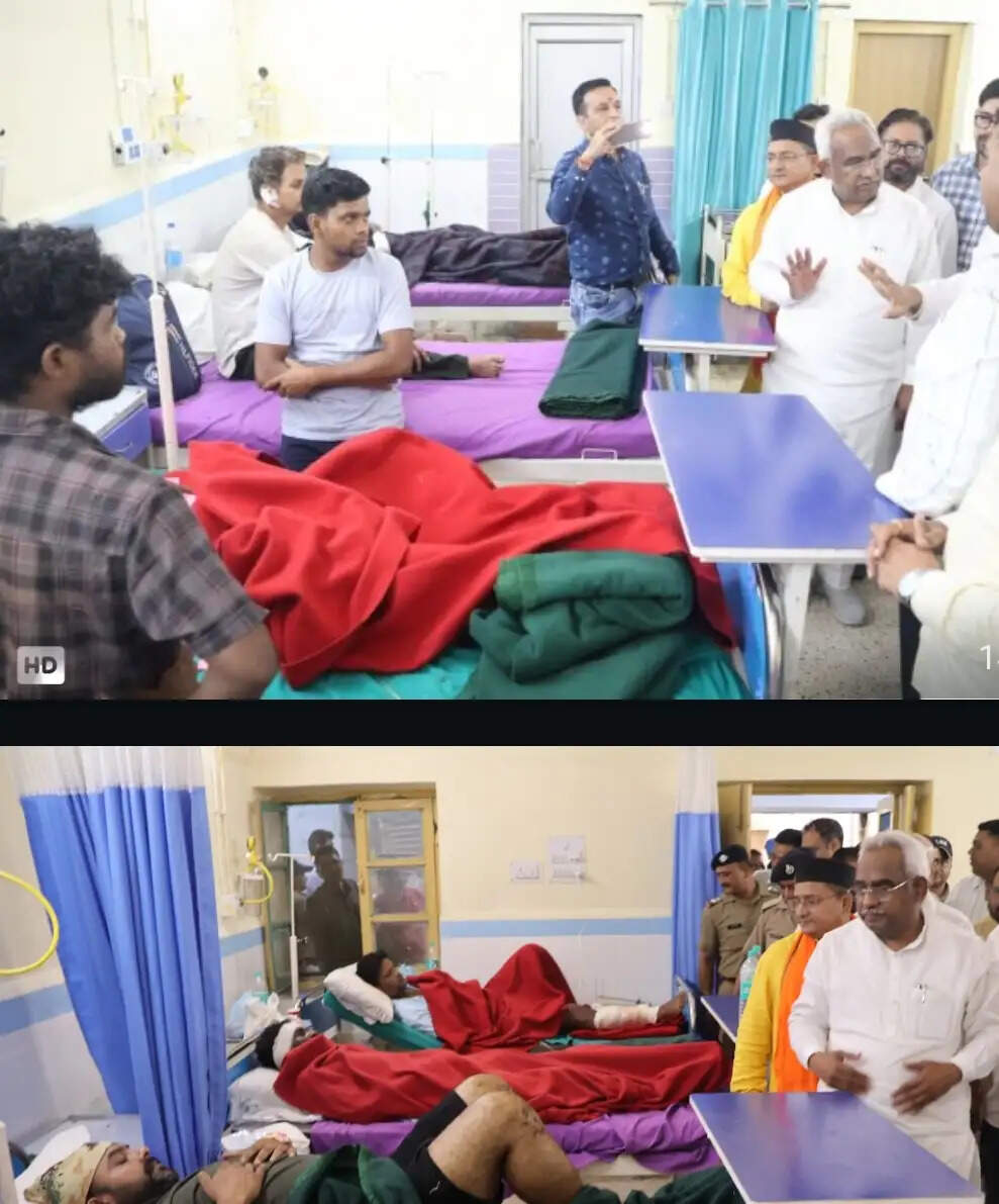 टीआरटी टनल में रेस्क्यू अभियान जारी,घायलों से मिले मंत्री मदन कौशिक
