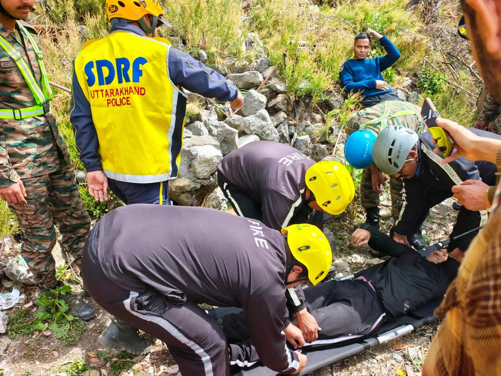 जनपद नैनीताल में आपदा मॉक ड्रिल, छह स्थानों पर हुआ पूर्वाभ्यास