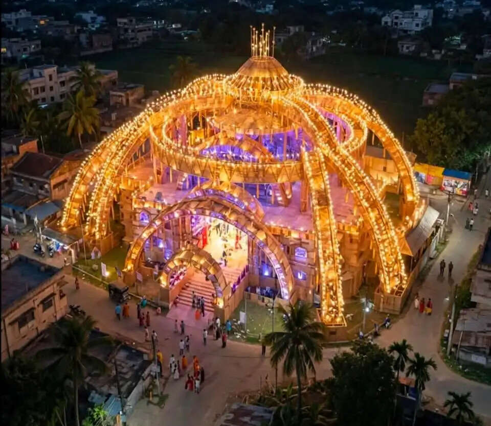 पूजा परिक्रमा : हल्दिया के मैत्रीभूमि में 40 हजार एलईडी बल्बों से जगमगाएगा दुर्गा पूजा पंडाल
