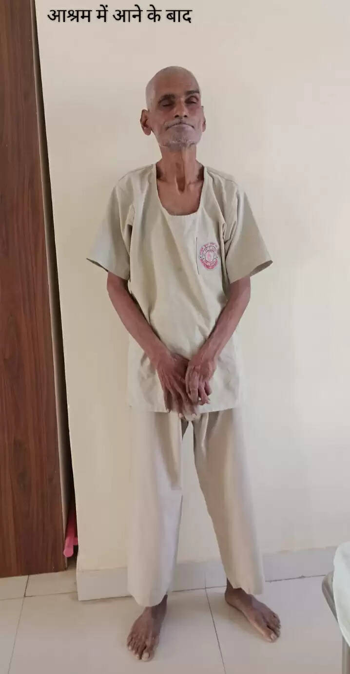 असहाय मंदबुद्धि लाया गया सद्गुरु कृपा अपना घर आश्रम