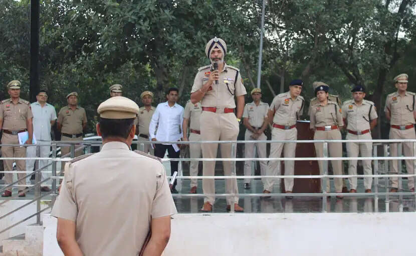 सोनीपत पुलिस ने मॉक ड्रिल में की दंगों से निपटने की तैयारी