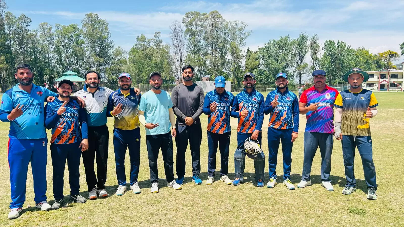 राजा हरी सेन स्मारक क्रिकेट प्रतियोगिता: साईलेंट किलर और आईआईटी ने जीते अपने मैच