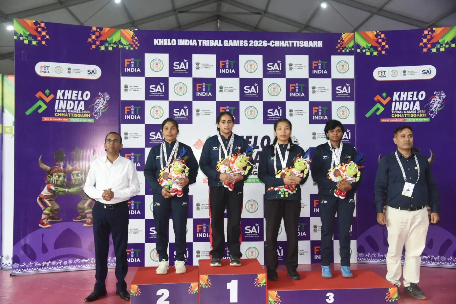 खेलो इंडिया ट्राइबल गेम्स 2026: कुश्ती के दंगल में छाए देशभर के पहलवान, दूसरे दिन दिखा जबरदस्त रोमांच