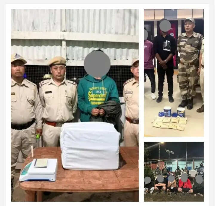 मणिपुर में अलग-अलग कार्रवाइयों में गिरफ्तारी, नशीले पदार्थ जब्त व तोड़फोड़ मामले में पांच गिरफ्तार