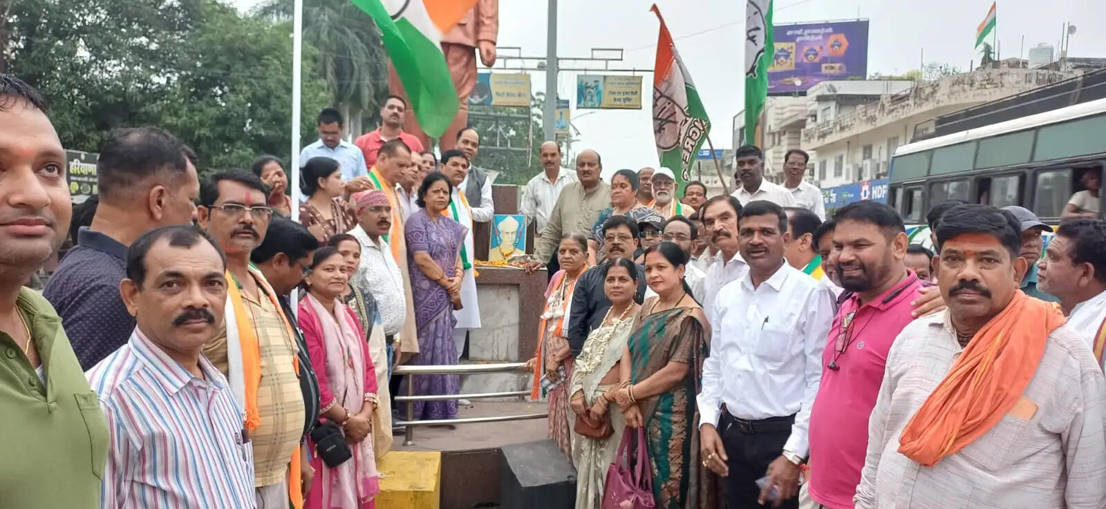 कोरबा : जिला कांग्रेस ने किया डॉ. राधाकृष्णन का स्मरण, पूर्व मंत्री जयसिंह ने कहा- शिक्षक समाज के मार्गदर्शक