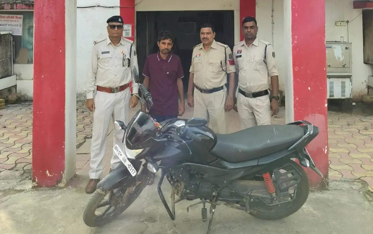 जांजगीर-चांपा में 48 घंटे के भीतर बाइक चोरी का खुलासा,आरोपित गिरफ्तार