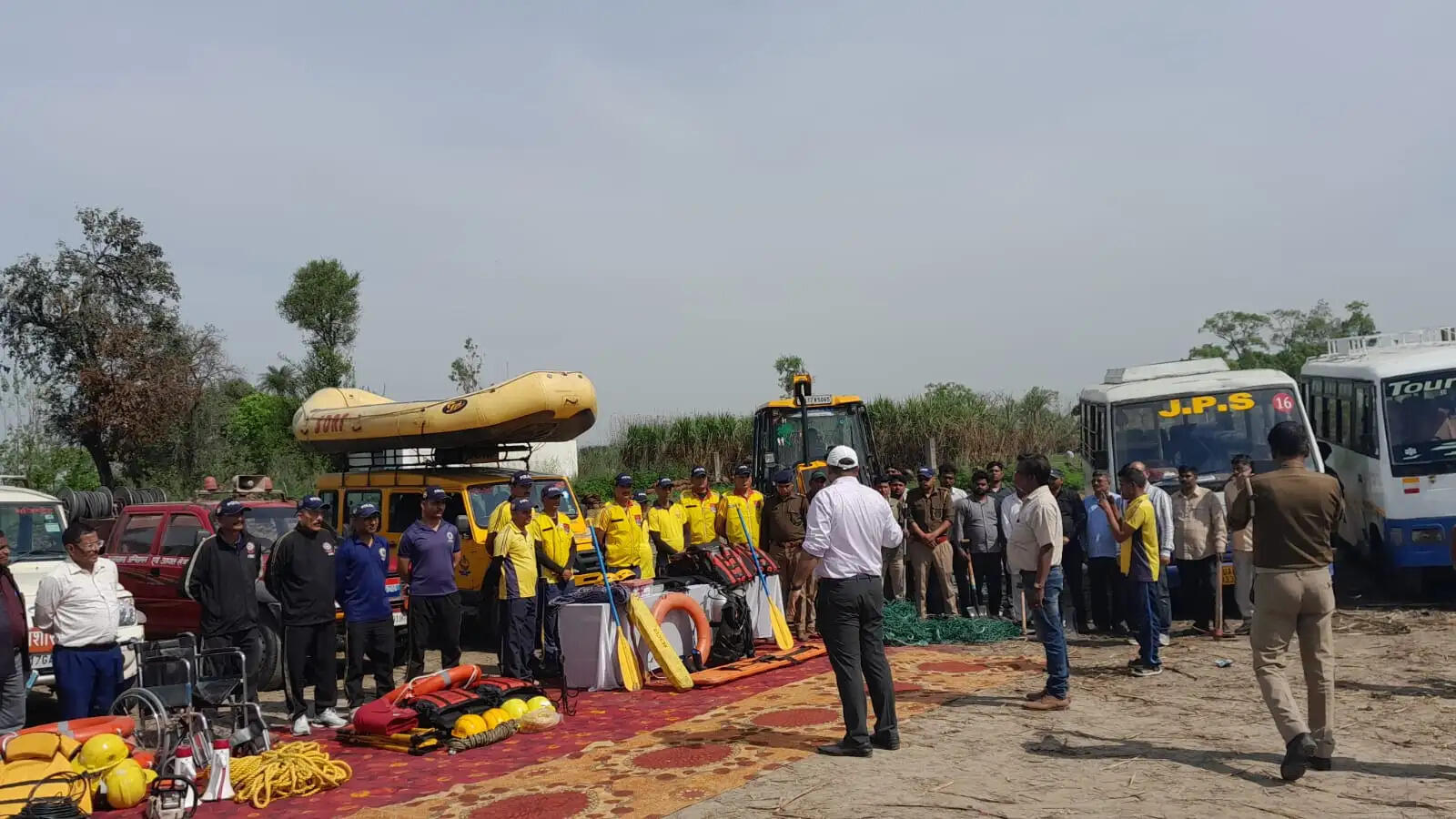 आठ जनपदों में आपदा से निपटने की तैयारियों का परीक्षण