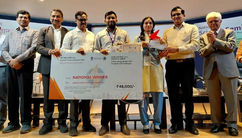 (अपडेट) नेशनल साइंस सेमिनार-2026 में ओडिशा की सौम्यश्री थानापति बनीं विजेता