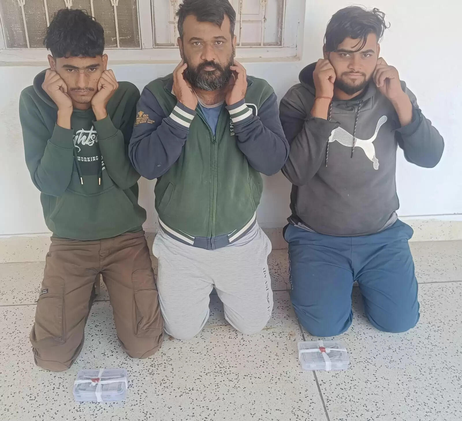 जाली मुद्रा पर पुलिस का एक्शन: 86 हजार 500 के नकली नोट सहित तीन आरोपित गिरफ्तार